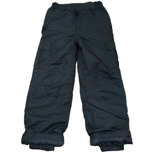 PULSE ~Boys Size XL (18)~ Black Insulated Snow/Snowboard Pants Cargo.